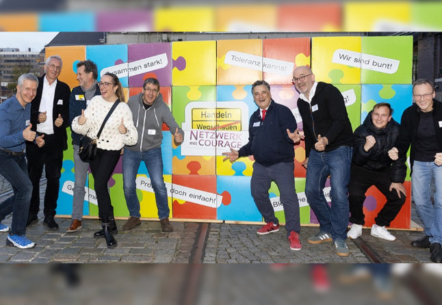 Netzwerk engagiert auf dem Fest der Demokratie