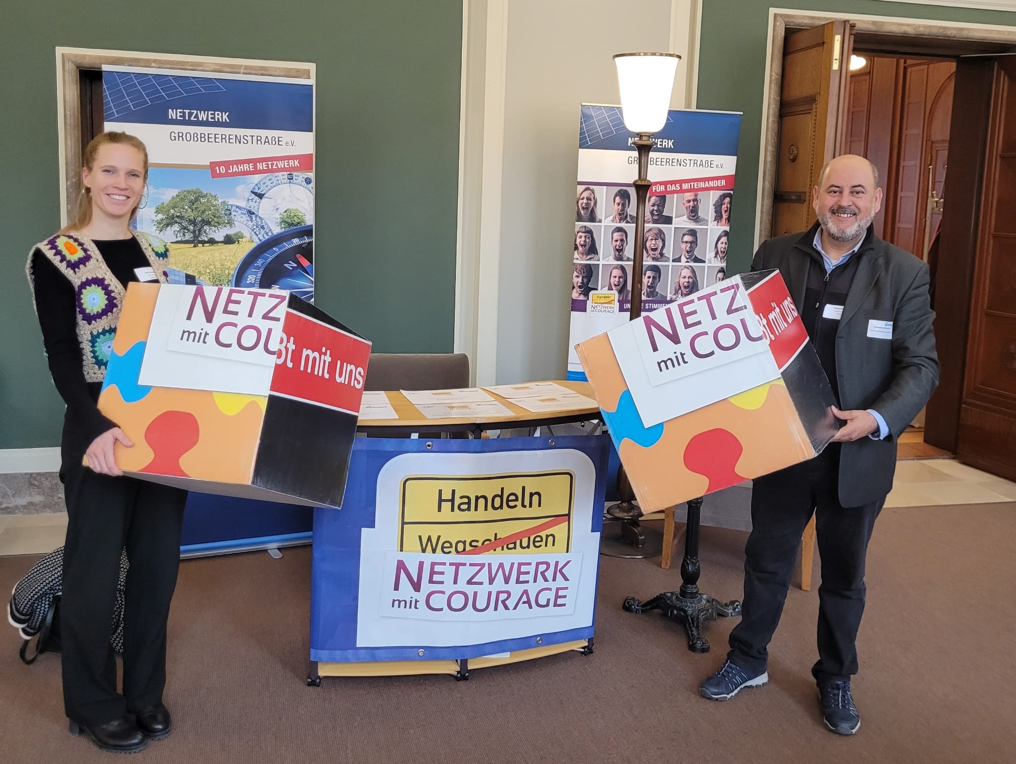 Netzwerk mit Courage beim Bezirklichen Präventionsfachtag